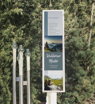 Zehner Bestattungen Abschiedsbanner