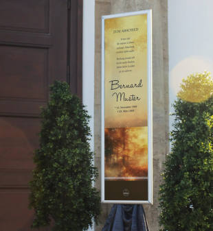 Zehner Bestattungen Abschiedsbanner