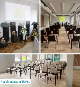 Foto Abschiedsraum Eisfeld